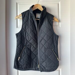 Old Navy Gray Quilted Vest